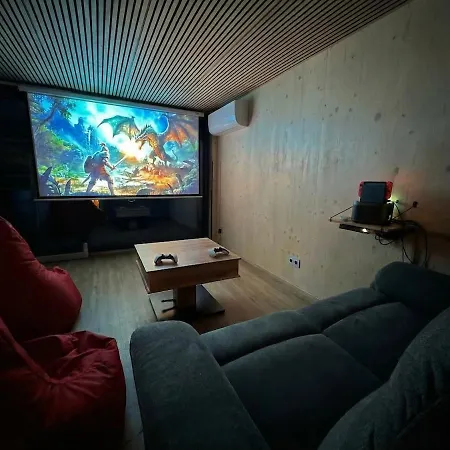 Solar Cinema With Hot Tub In